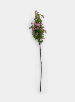 Ветка декоративная, 80 см, полиэтилен/металл, Розовый цветок, Interior spring ANNA LAFARG ANLAF-67HJ2922-A5