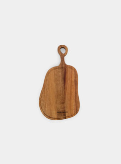 Доска разделочная, 25х14 см, с ручкой, дерево, фигурная, Timber ANNA LAFARG ANLAF-CBK0110