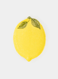 Блюдо, 25х18 см, фарфор P, овальное, желтое, Лимон, Lemon ANNA LAFARG ANLAF-ARJ-110725-2