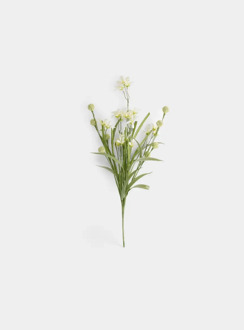 Ветка декоративная, 55 см, бумага/металл, Желтые цветы, Interior spring ANNA LAFARG ANLAF-SY240463-C003