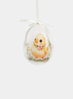 Подвеска, пасхальное яйцо, 8 см, пенопласт, Цыпленок, Interior Easter ANNA LAFARG ANLAF-XS968